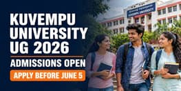 Kuvempu University Shimoga UG Admission 2026 Ongoing